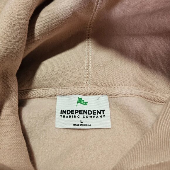 BONEYARD SURF CO MARTHA'S VINEYARD MA HOODED PULLOVER SWEATSHIRT WOMENS LARGE - Picture 6 of 8